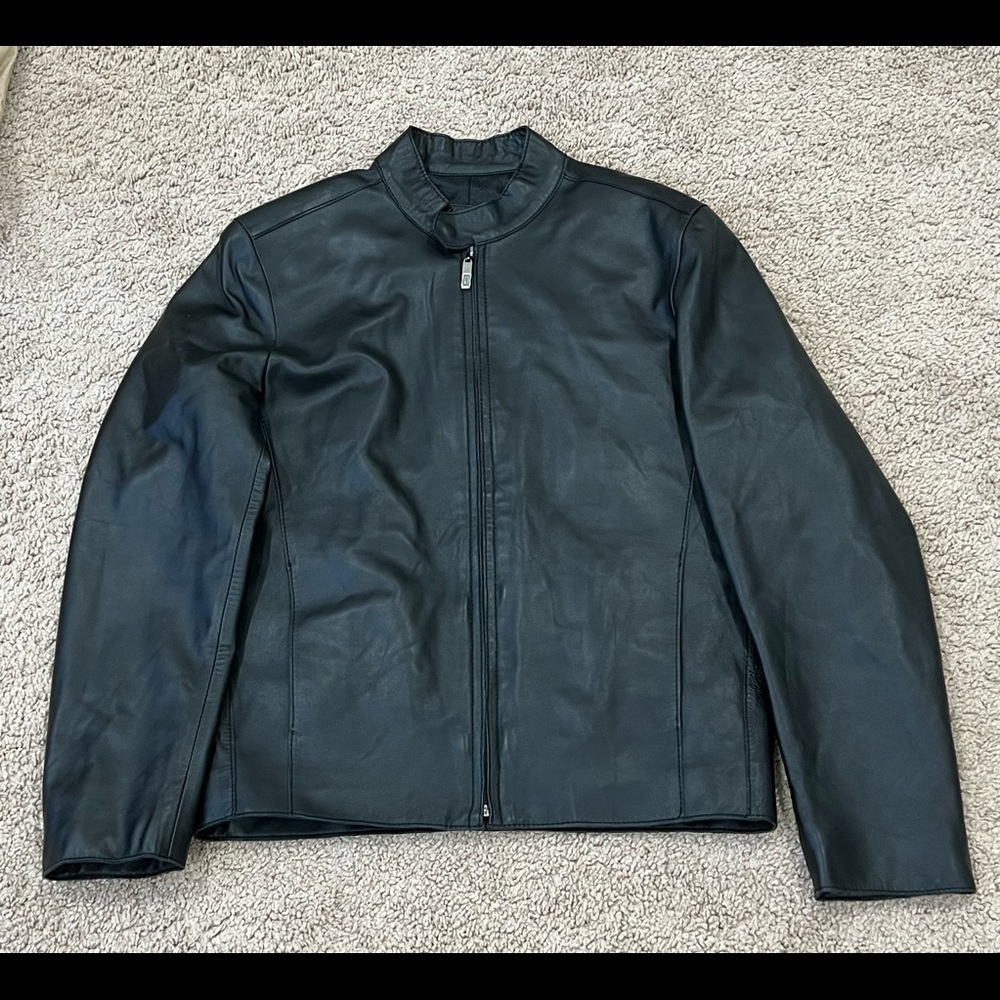 Leather jacket
